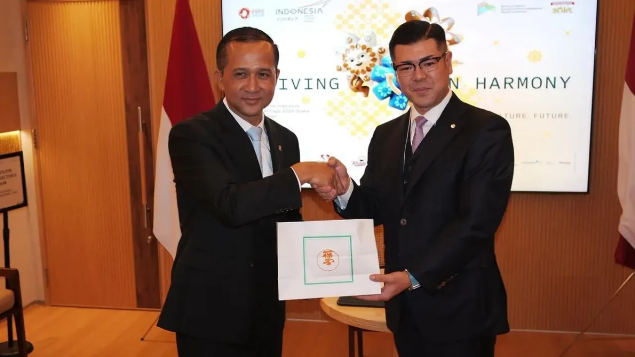 Menteri Transmigrasi M. Iftitah Sulaiman Suryanagara bertemu dengan Asosiasi Penyelenggara Pemagangan Luar Negeri (AP2LN) di Osaka, Jepang, Minggu (28/9/2025).