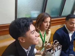 Tasya Farasya di Pengadilan Agama Jakarta Selatan, Rabu (24/9/2025). 