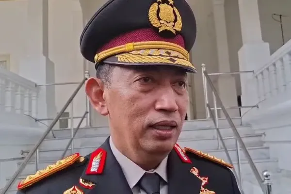 Kapolri Jenderal Listyo Sigit Prabowo di Istana, Jakarta, Rabu (17/9/2025). 