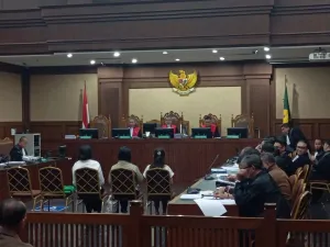 Sidang lanjutan kasus suap hakim CPO di Pengadilan Tipikor pada Pengadilan Negeri Jakarta Pusat, Rabu (24/9/2025). 