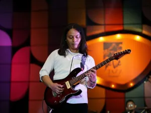 ZAD (Zendhy Kusuma, Andra Ramadhan, Denny Chasmala) menghibur penonton di Java Jazz Festival 2019 di JI Expo Kemayoran, Jakarta, Minggu (3/3/2019) malam.