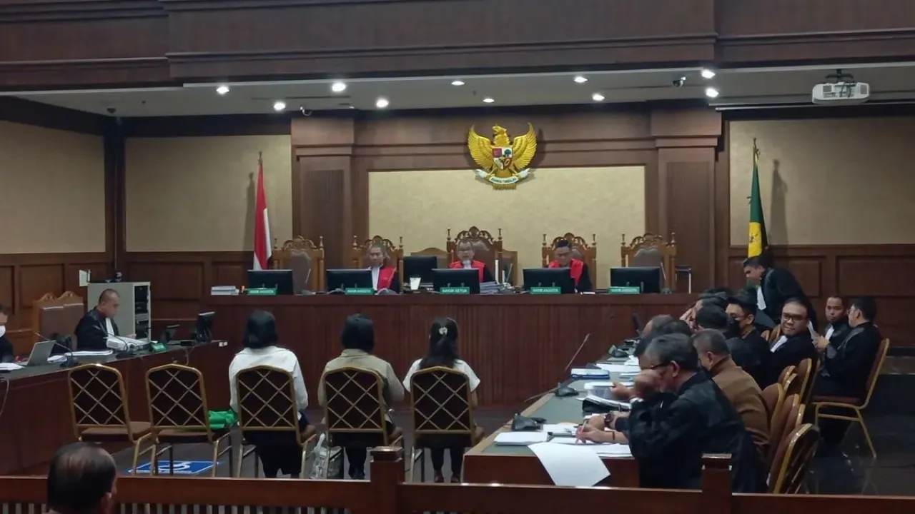Sidang lanjutan kasus suap hakim CPO di Pengadilan Tipikor pada Pengadilan Negeri Jakarta Pusat, Rabu (24/9/2025). 
