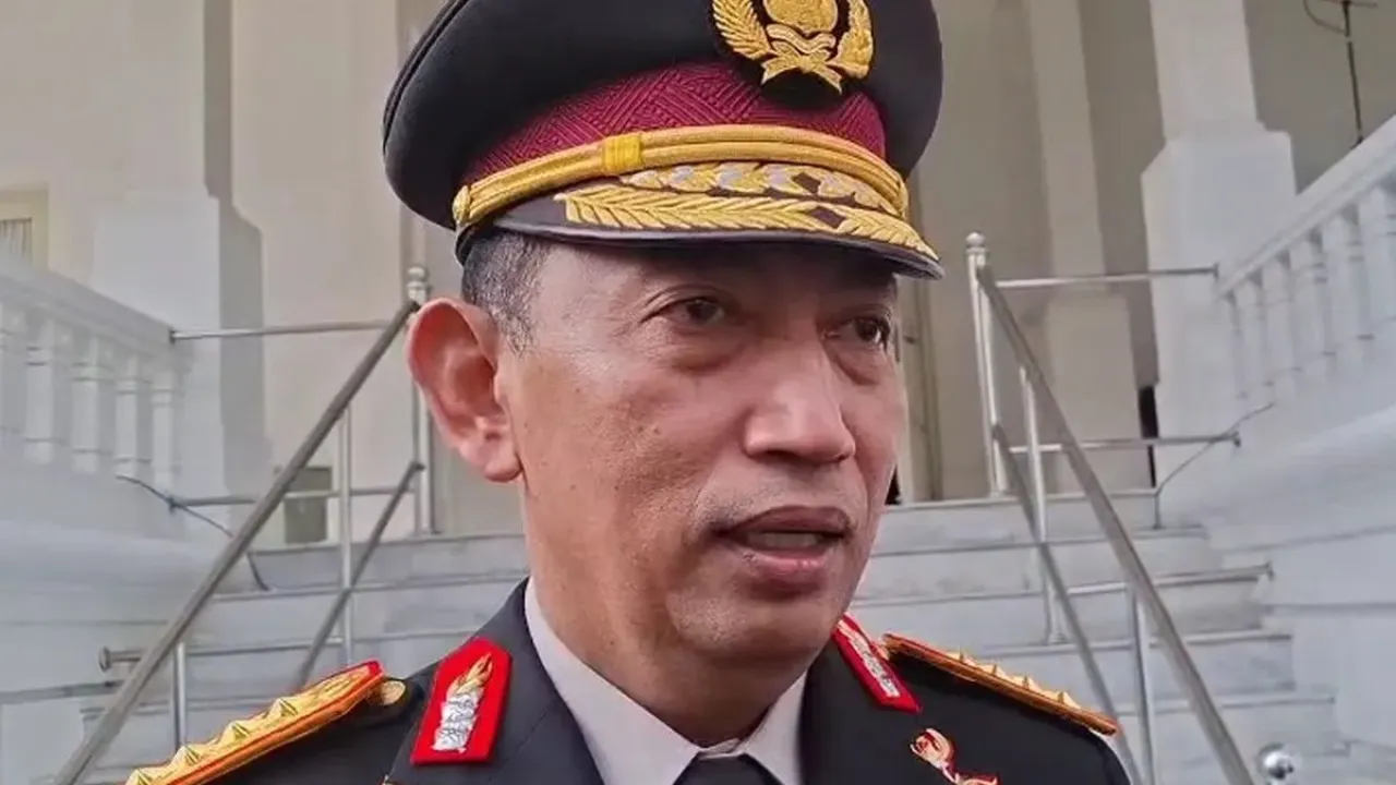 Kapolri Jenderal Listyo Sigit Prabowo di Istana, Jakarta, Rabu (17/9/2025). 