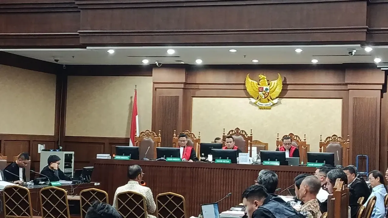 Ahli Hukum Pidana dari UNRI Erdianto saat sidang kasus importasi gula di Pengadilan Tipikor pada Pengadilan Negeri Jakarta Pusat, Jumat (26/9/2025).