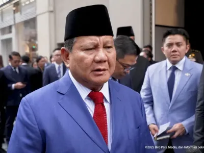 Presiden RI Prabowo Subianto saat berada di New York, Amerika Serikat, Rabu (24/9/2025). 