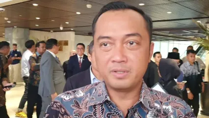 Menteri Sekretaris Negara (Mensesneg) Prasetyo Hadi saat ditemui di Gedung DPR RI, Selasa (23/9/2025).