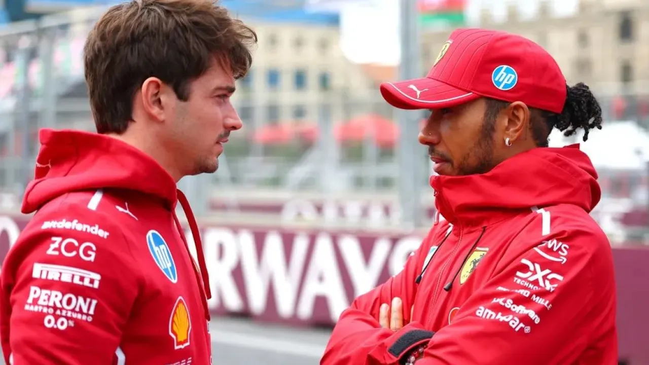 Charles Leclerc, Ferrari, Lewis Hamilton, Ferrari