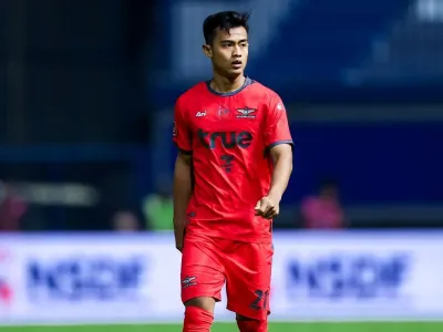 Bek Timnas Indonesia yang kini bermain bagi Bangkok United, Pratama Arhan.