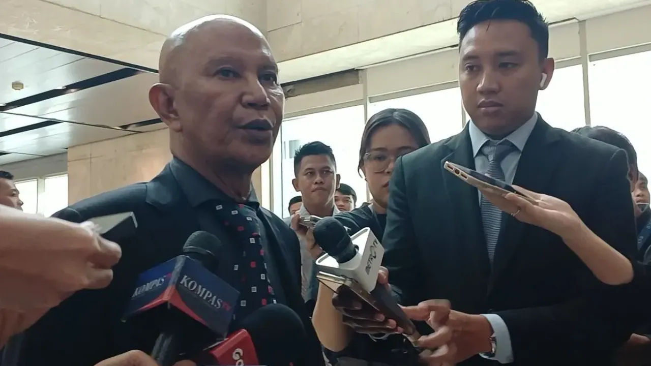 Ketua Badan Anggaran (Banggar) DPR RI Said Abdullah saat ditemui awak media di Kompleks Parlemen, Senayan, Jakarta, Selasa (23/9/2025).