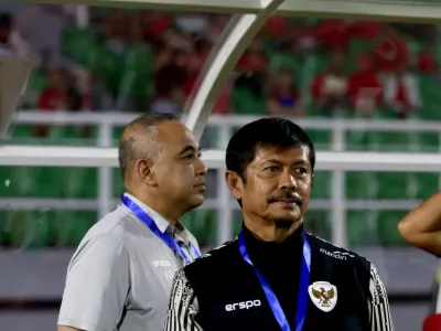 Pelatih Timnas U20 Indonesia Indra Sjafri.