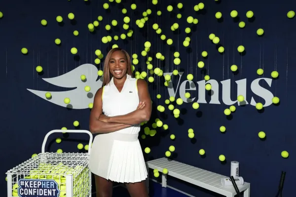 NEW YORK, NEW YORK - SEPTEMBER 04: Venus Williams attends as Dove & Venus Williams Team Up On The First Ever Limited-Edition Dove Beauty Bar To #KeepHerConfident and Celebrate Building Body Confidence For Girls In Sports at LAVAN Midtown on September 04, 2024 in New York City. (Photo by Ilya S. Savenok/Getty Images for Dove)