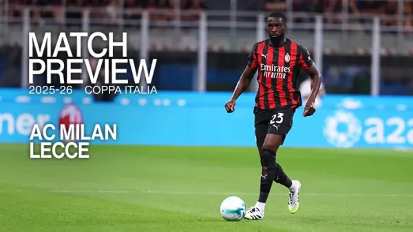 AC MILAN v LECCE: MATCH PREVIEW