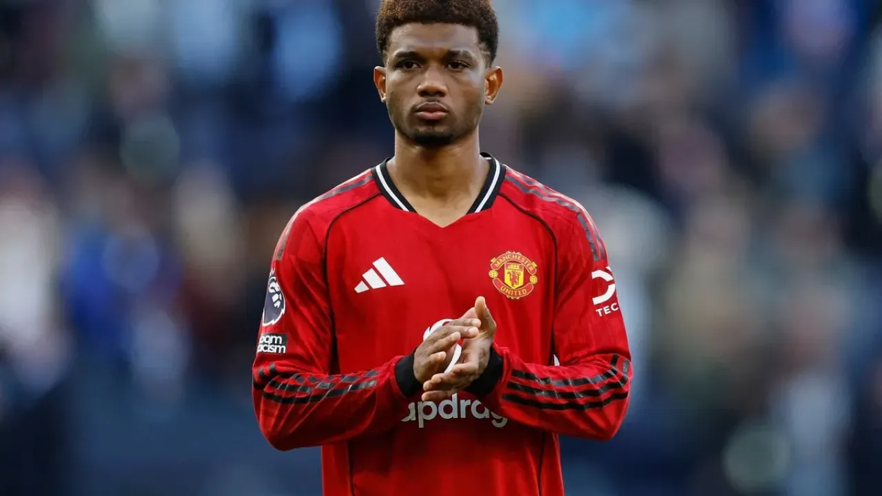 Amad Diallo will miss Man United’s trip to Brentford (Action Images via Reuters)