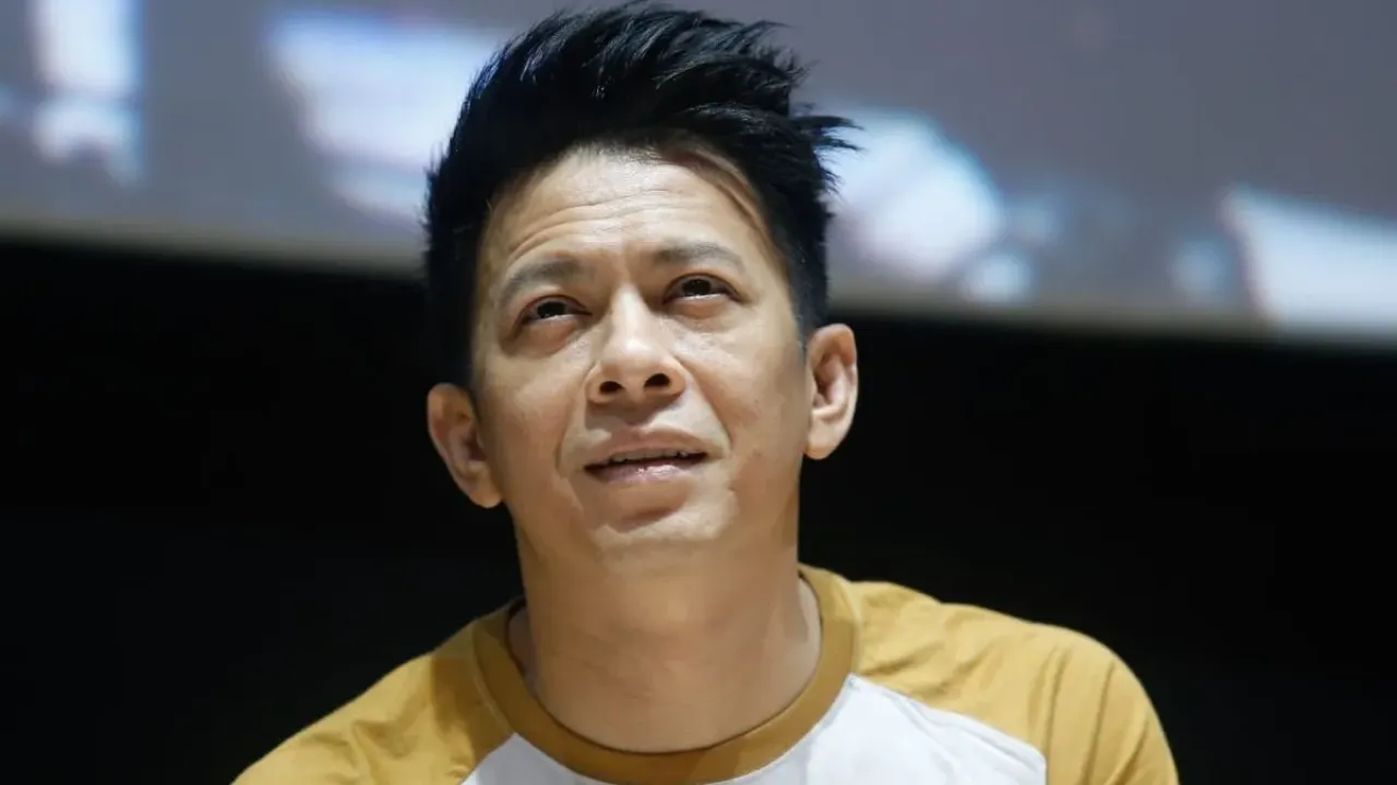 Ariel NOAH saat ditemui di CGV FX Sudirman, kawasan Senayan, Jakarta Selatan, Selasa (30/8/2022). 
