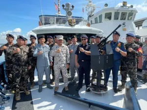 Badan Keamanan Laut (Bakamla) RI tutup pelaksanaan Patroli Terkoordinasi (Patkor) Optima Malindo ke-32 tahun 2025 di Johor Bahru, Malaysia, Rabu (24/9/2025).