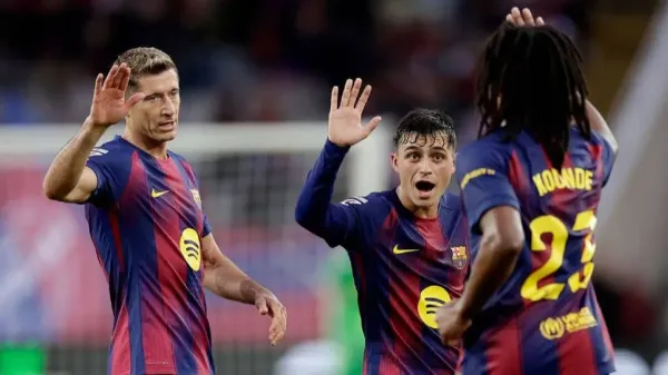 Barcelona Raih Kemenangan Comeback Bersejarah di La Liga (1)
