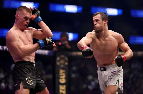 Both Hughes and Usman do not draw any parallels to the volatile rivalry that consumed Conor McGregor and Khabib Nurmagomedov (Getty Images)