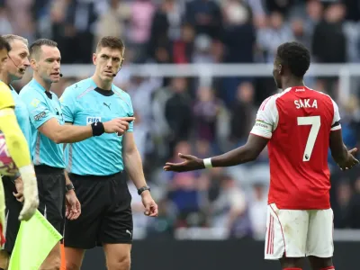 Bukayo Saka: Little things like VAR always go against Arsenal