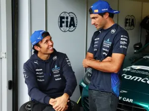 Carlos Sainz, Williams, Alexander Albon, Williams
