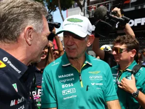 Christian Horner could reunite with Adrian Newey (right) at Aston Martin (Getty Images)