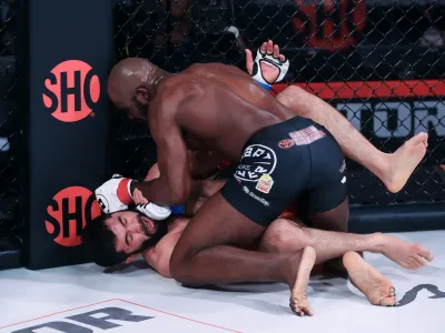Corey Anderson def. Dovletdzhan Yagshimuradov, Bellator 257 (via Bellator)