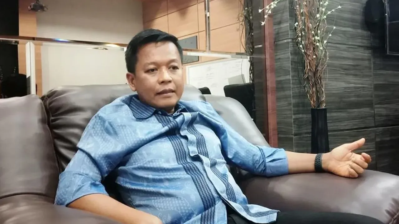 Dekan FISIP USU Muryanto Amin saat diwawancarai Kompas.com