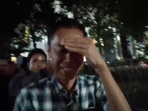 Eks Direktur Jenderal Binapenta Kementerian Ketenagakerjaan (Kemenaker) periode 2024-2025, Haryanto di Gedung Merah Putih KPK pada Jumat (23/5/2025).