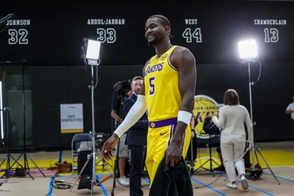 El Segunda, CA, Monday, September 29, 2025 - Lakers center Deandre Ayton.