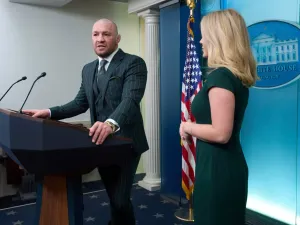 Former UFC champion Conor McGregor at the White House earlier this year (Copyright 2025 The Associated Press. All rights reserved)