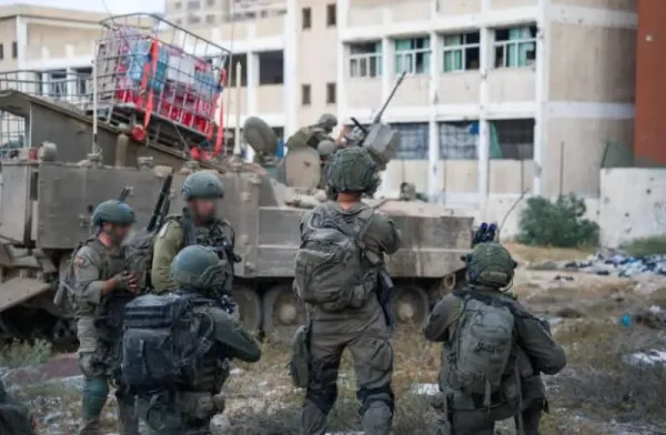 IDF soldiers operating in Gaza City in the Gaza Strip, July 20, 2024. (credit: IDF SPOKESPERSON'S UNIT)