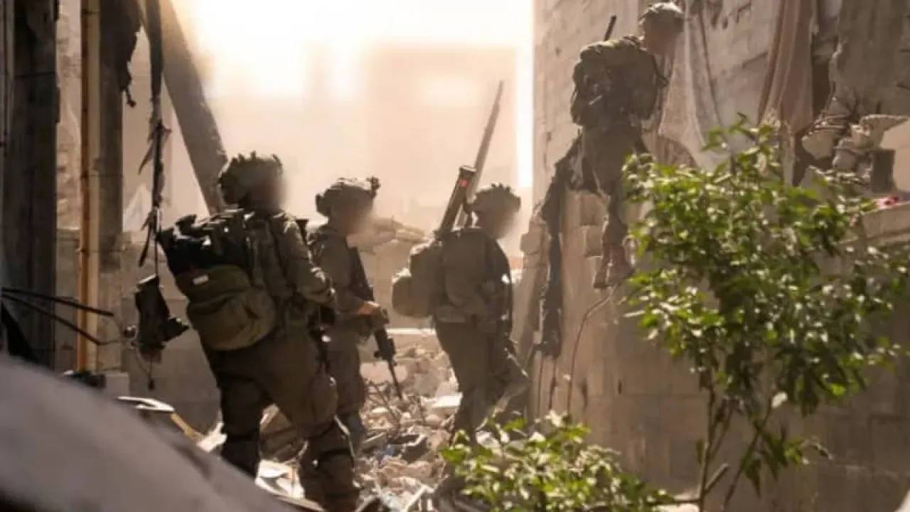 IDF troops operate in the Gaza Strip. September 25, 2025. (credit: IDF SPOKESPERSON'S UNIT)