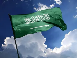 Ilustrasi bendera Arab Saudi, salah satu negara terkuat di dunia.