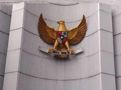 Ilustrasi logo dan tema Hari Lahir Pancasila 2025.