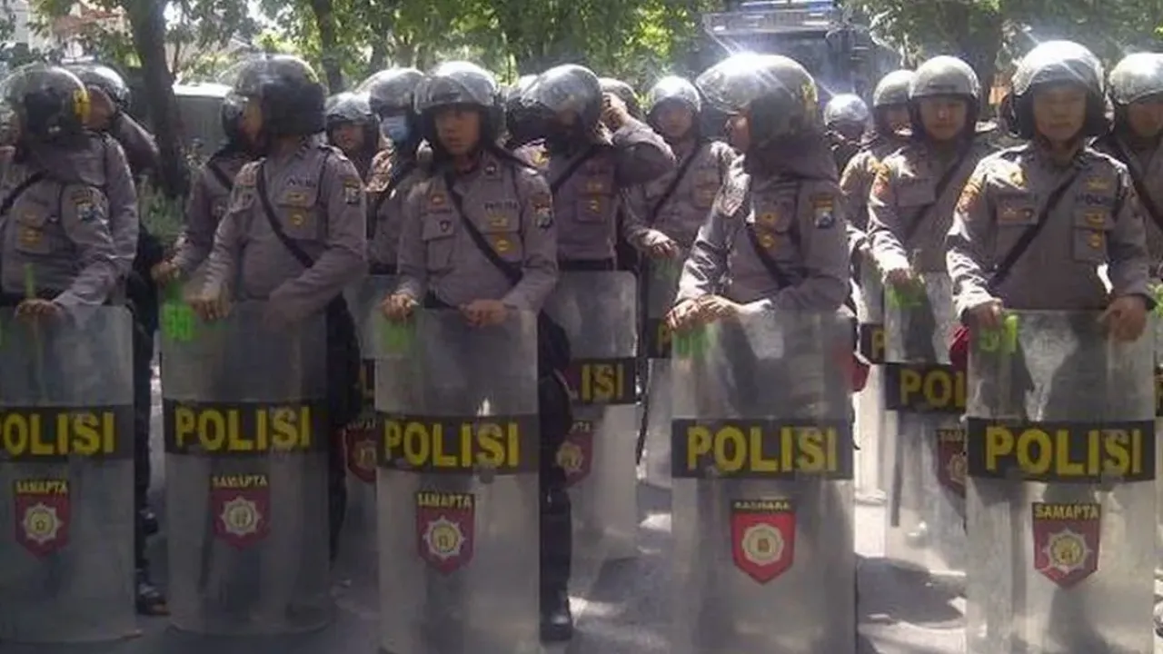 Ilustrasi polisi. 