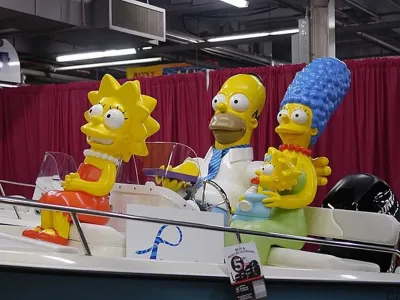 ilustrasi The Simpsons, Marge Simpsons
