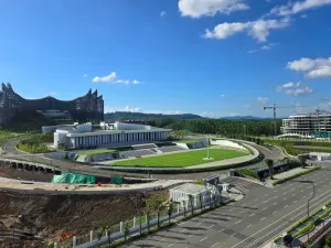 Istana Kepresidenan di Kawasan Inti Pusat Pemerintahan (KIPP), Ibu Kota Nusantara (IKN)