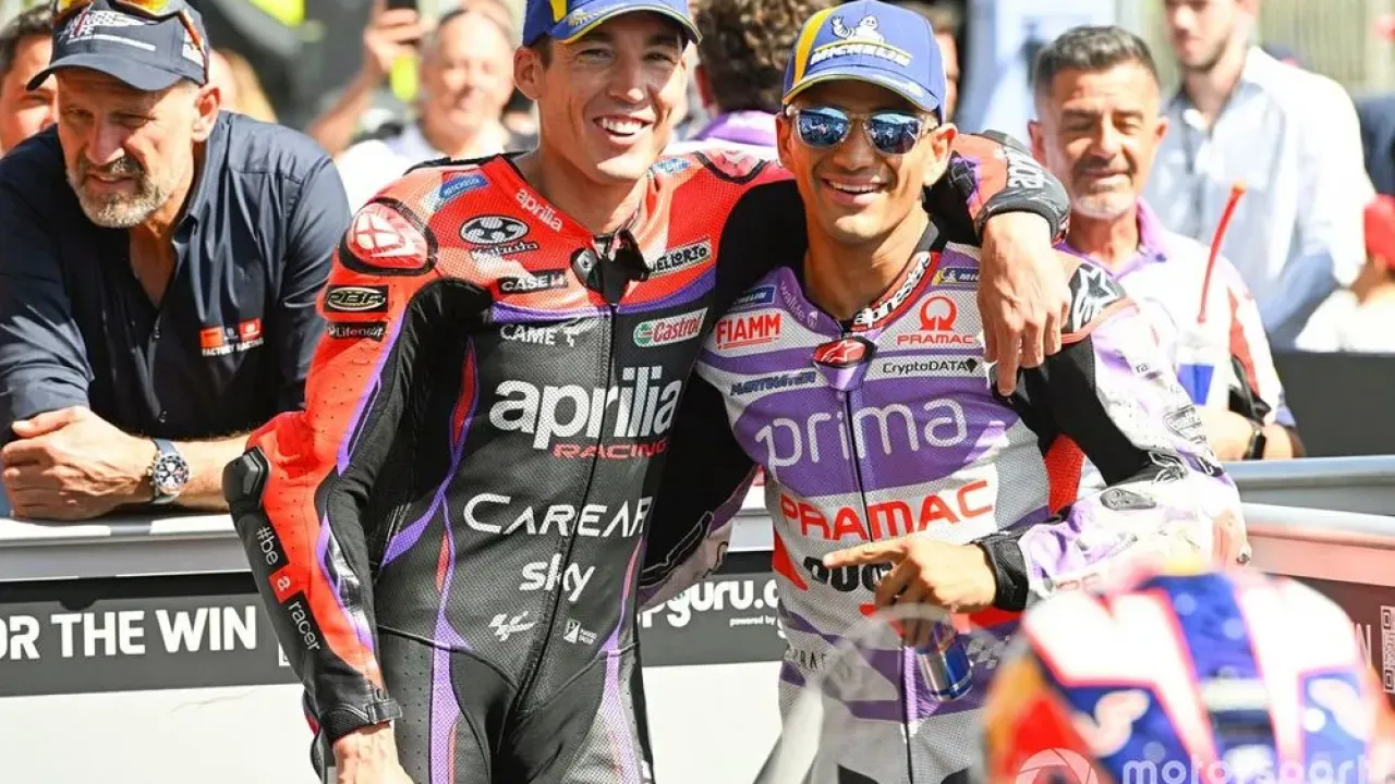 Jorge Martin, Pramac Racing, Aleix Espargaro, Aprilia Racing Team