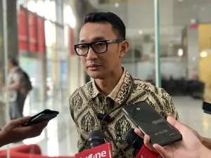 Juru Bicara KPK Budi Prasetyo di Gedung Merah Putih, Jakarta, Rabu (17/9/2025).