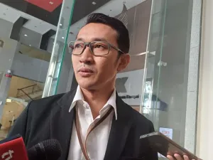 Juru Bicara KPK Budi Prasetyo di Gedung Merah Putih KPK, Jakarta, Kamis (10/7/2025).