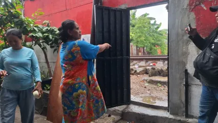 Kampung Muara Bahari, Tanjung Priok, Jakarta Utara, selalu diserang sekelompok OTK.