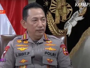 Kapolri Jenderal Listyo Sigit Prabowo ketika diwawancara dalam Program Rosi Kompas TV yang tayang pada Kamis (25/9/2025).