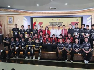 Kemenpora dan PB ESI melepas tim Indonesia yang tampil di FFWS SEA 2025 Fall