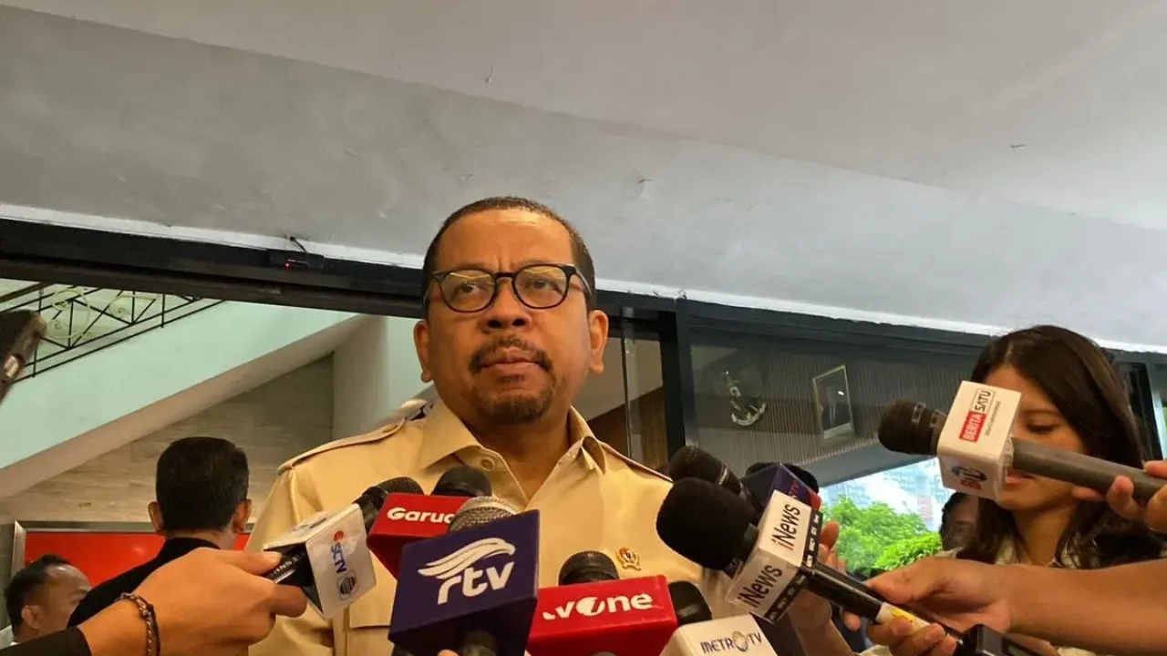 Kepala Staf Kepresidenan Muhammad Qodari di Gedung Bina Graha, Kompleks Istana Kepresidenan, Jakarta Pusat, Kamis (18/9/2025). 