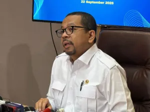 Kepala Staf Presiden (KSP) Qodari saat ditemui di Istana, Jakarta, Senin (22/9/2025). 