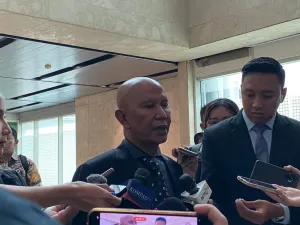 Ketua Badan Anggaran (Banggar) DPR RI Said Abdullah di Kompleks Parlemen, Senayan, Jakarta Pusat, Selasa (23/9/2025). 