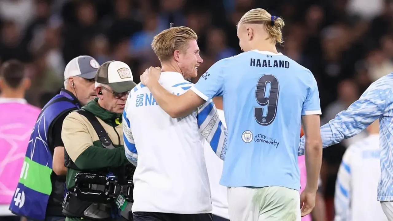 Kevin De Bruyne and Erling Haaland&#39;s friendship is back after the Champions League clash!