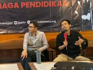 Koordinator Nasional (Kornas) JPPI Ubaid Matraji di Jakarta Pusat, Jumat (27/12/2024)