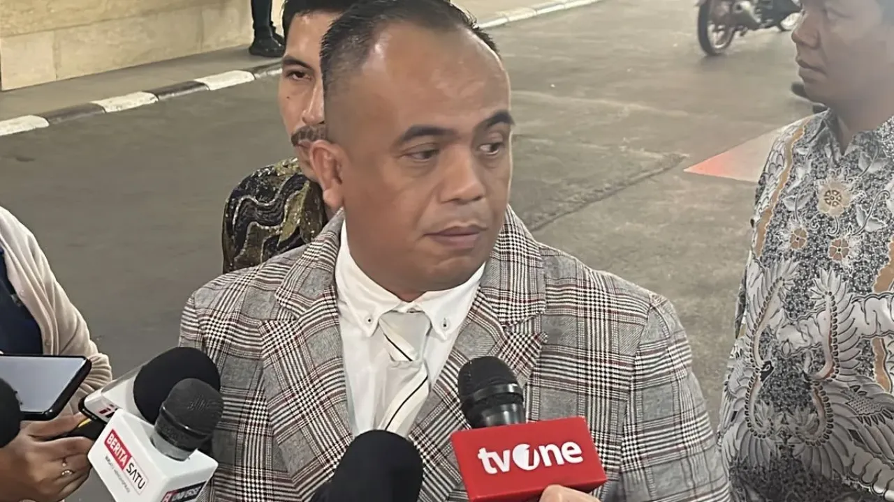 Kuasa hukum selebgram Lisa Mariana, Jhon Boy Nababan saat ditemui di Bareskrim Polri, Selasa (9/9/2025).
