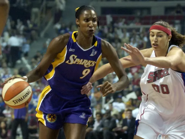 Los Angeles Sparks center Lisa Leslie won MVP in 2001, 2004 and 2006.