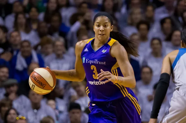 Los Angeles Sparks forward Candace Parker won MVP in 2008 and 2013.